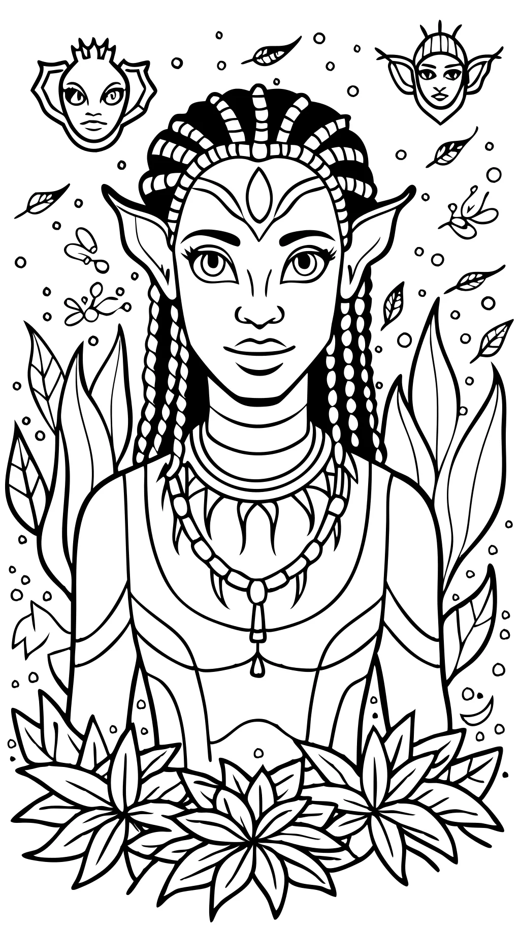 Avatar World Coloring Pages